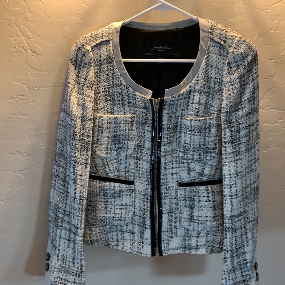 Blazer Pagode Tweed Max Mara - Taille 2, Coupe Week-end - Neuf Avec étiquettes